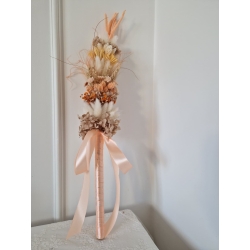 Palma wielkanocna z suszonych i stabilizowanych roślin Morela